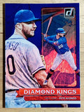 2022 Donruss Holo Blue #18 Pete Alonso DK