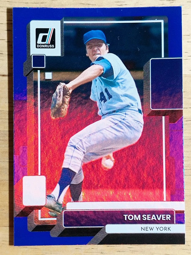 2022 Donruss Holo Blue #109 Tom Seaver