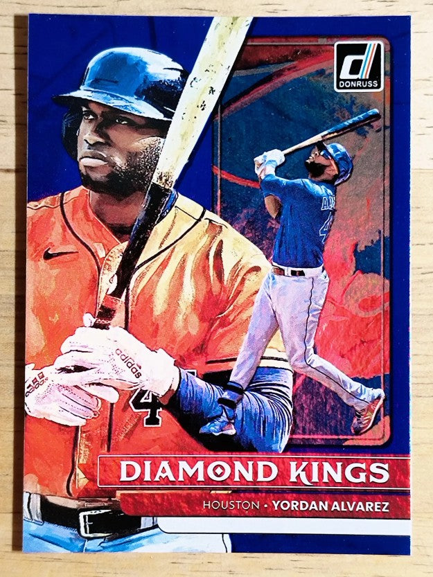 2022 Donruss Holo Blue #11 Yordan Alvarez DK