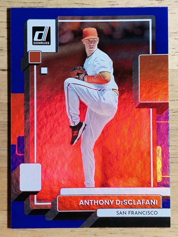 2022 Donruss Holo Blue #83 Anthony DeSclafani