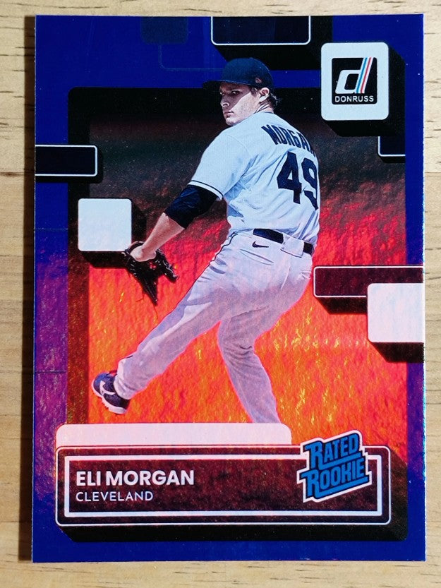 2022 Donruss Holo Blue #79 Eli Morgan RR