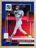 2022 Donruss Holo Blue #82 Fernando Tatis Jr.