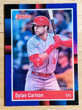 2022 Donruss Holo Blue #264 Dylan Carlson RETRO