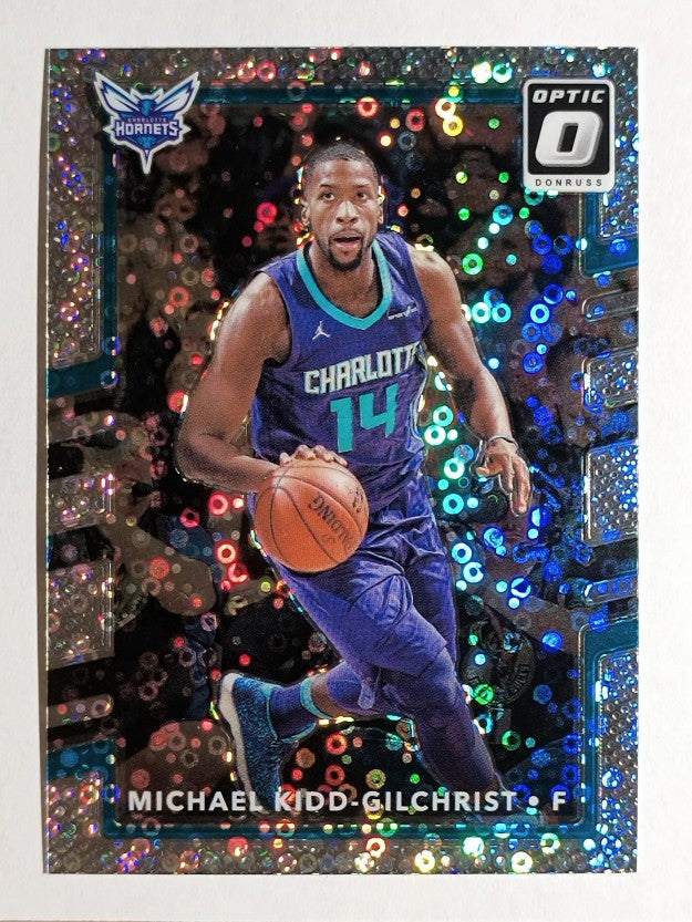2017-18 Donruss Optic Fast Break Holo #18 Michael Kidd-Gilchrist