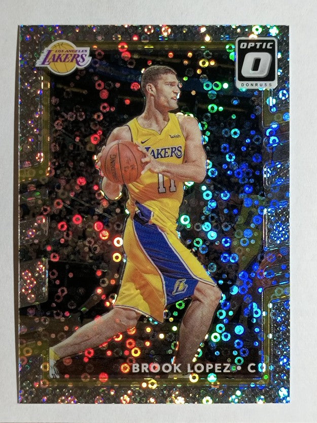 2017-18 Donruss Optic Fast Break Holo #68 Brook Lopez