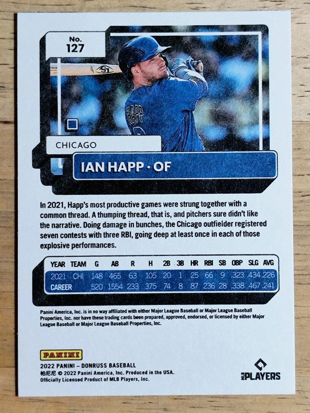 2022 Donruss Independence Day #127 Ian Happ