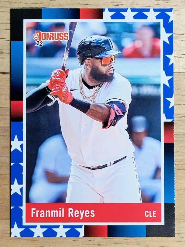2022 Donruss Independence Day #255 Franmil Reyes RETRO