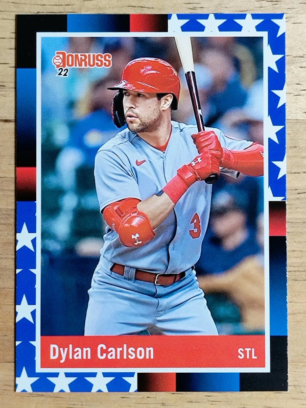 2022 Donruss Independence Day #264 Dylan Carlson RETRO