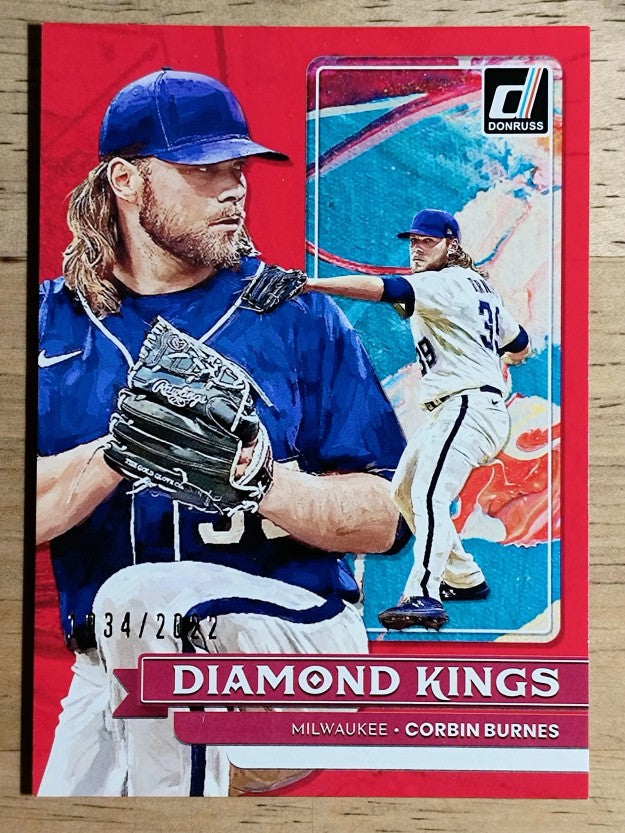 2022 Donruss Red #21 Corbin Burnes DK