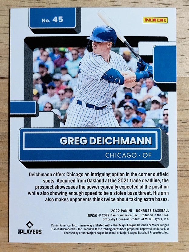 2022 Donruss Red #45 Greg Deichmann RR