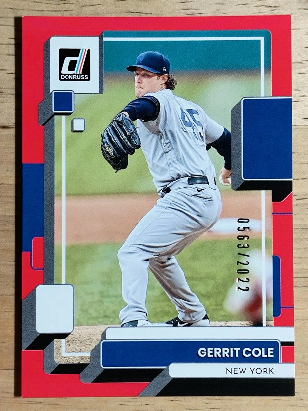 2022 Donruss Red #165 Gerrit Cole