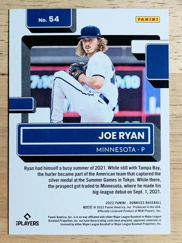 2022 Donruss Red #54 Joe Ryan RR