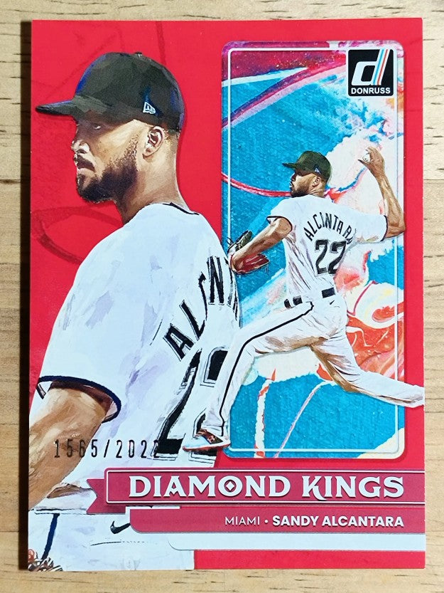 2022 Donruss Red #19 Sandy Alcantara DK