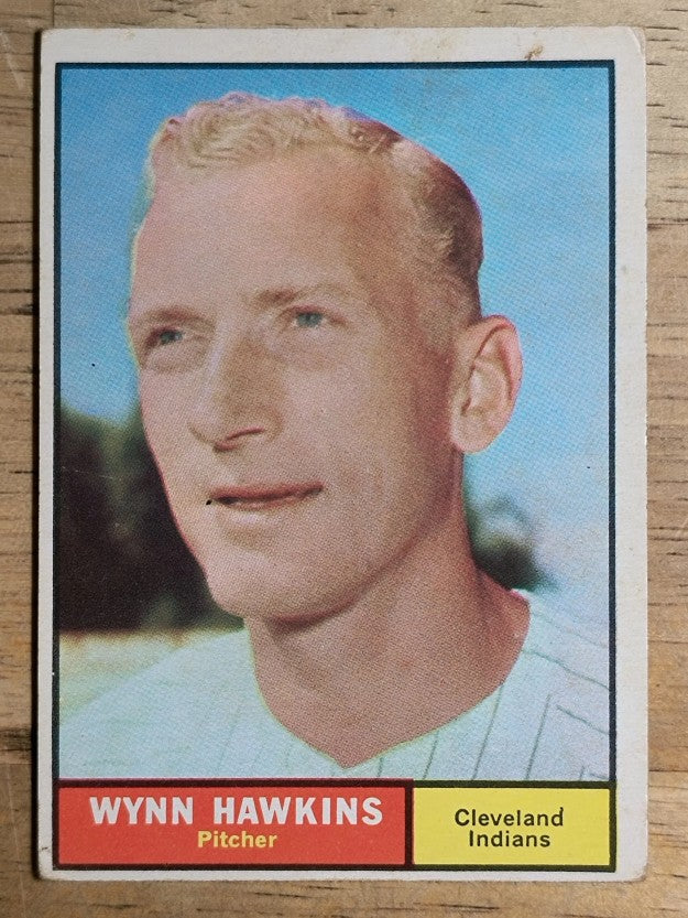 1961 Topps #34 Wynn Hawkins (VG)