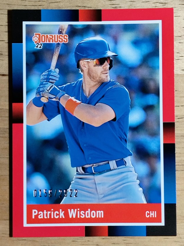 2022 Donruss Red #273 Patrick Wisdom