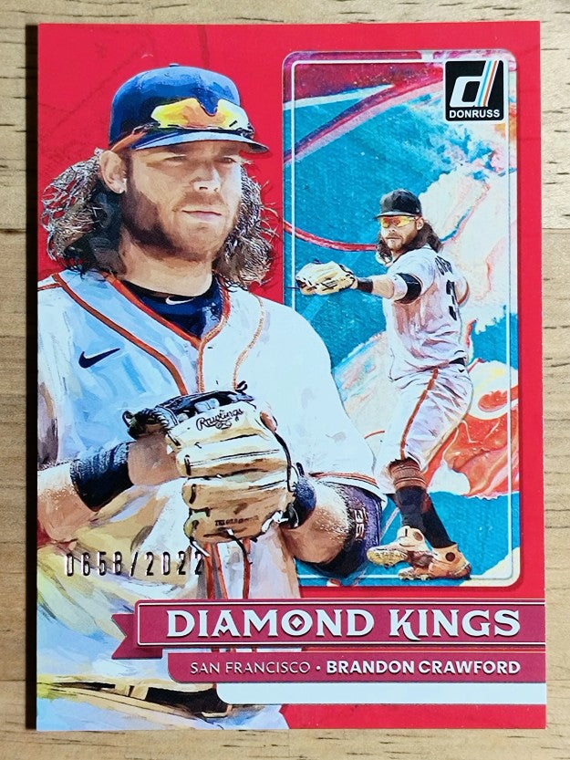 2022 Donruss Red #26 Brandon Crawford DK
