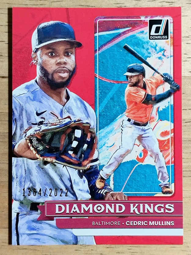 2022 Donruss Red #5 Cedric Mullins DK