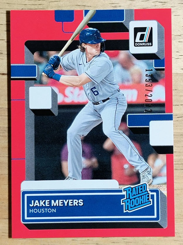 2022 Donruss Red #47 Jake Meyers RR