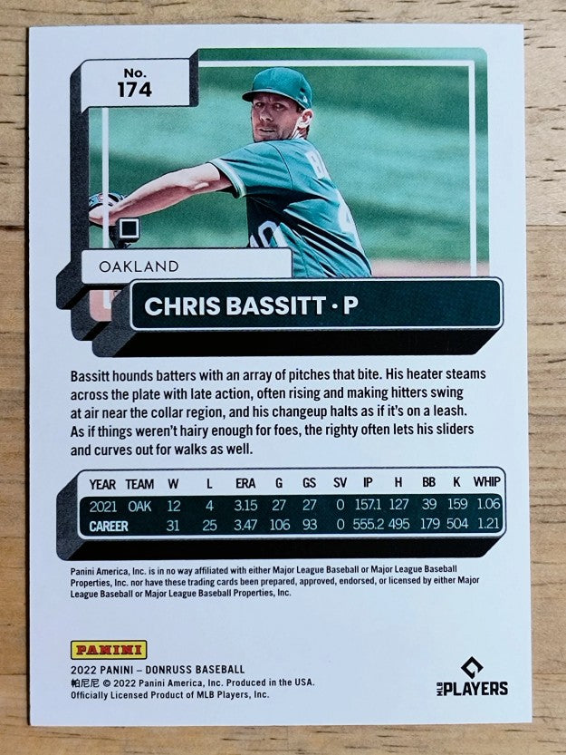 2022 Donruss Red #174 Chris Bassitt