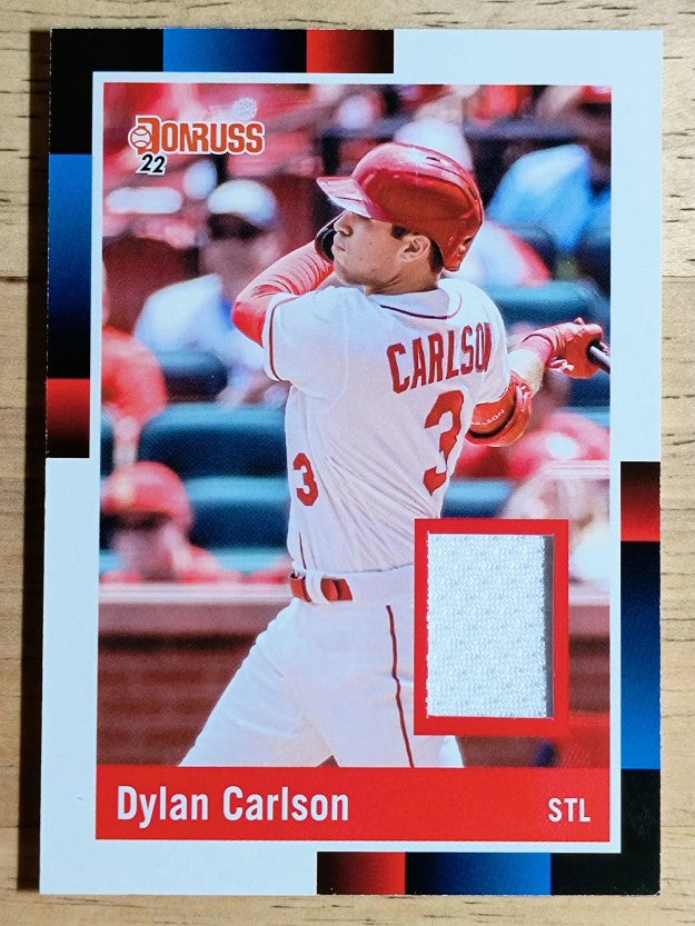 2022 Donruss Retro '88 Materials #61 Dylan Carlson