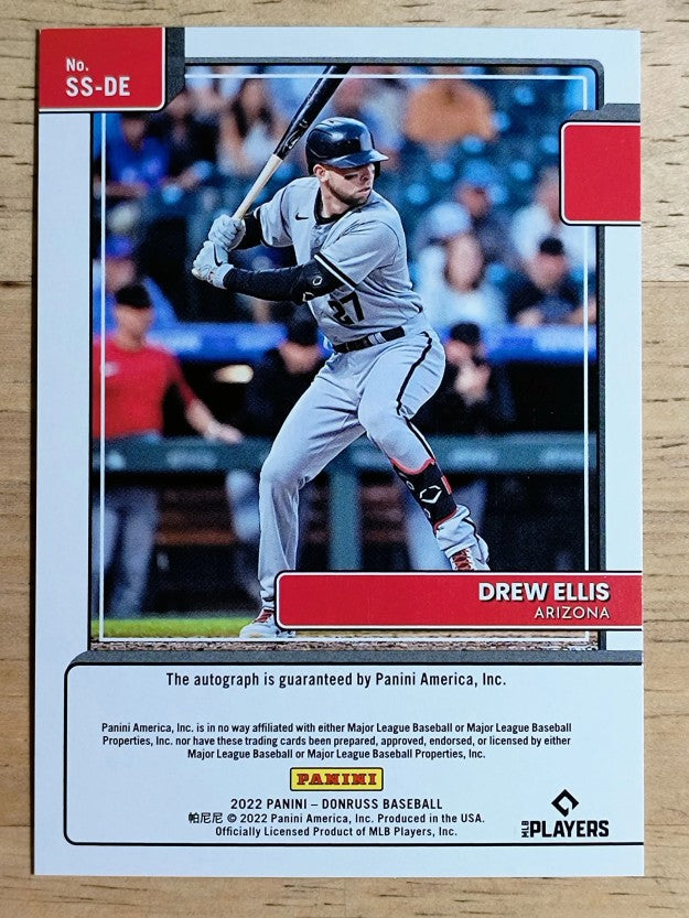 2022 Donruss Signature Series #27 Drew Ellis