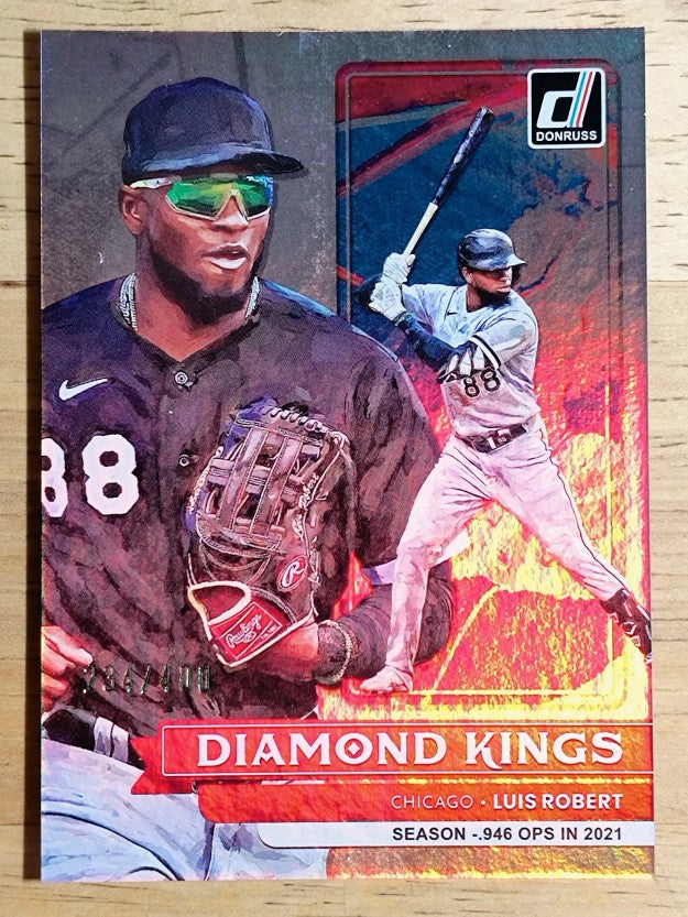 2022 Donruss Stat Line Season #6 Luis Robert DK/400