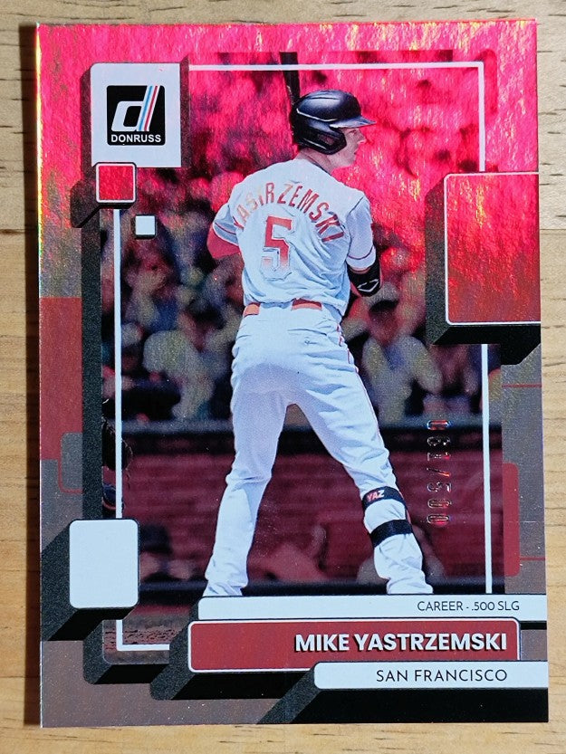 2022 Donruss Stat Line Career #103 Mike Yastrzemski/500