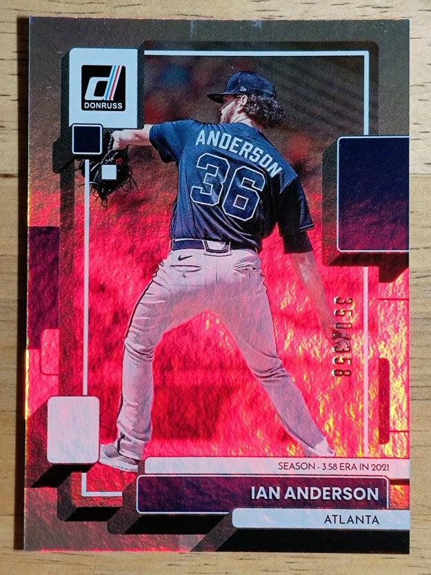2022 Donruss Stat Line Season #209 Ian Anderson/358