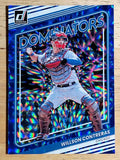 2022 Donruss Dominators Blue #10 Willson Contreras