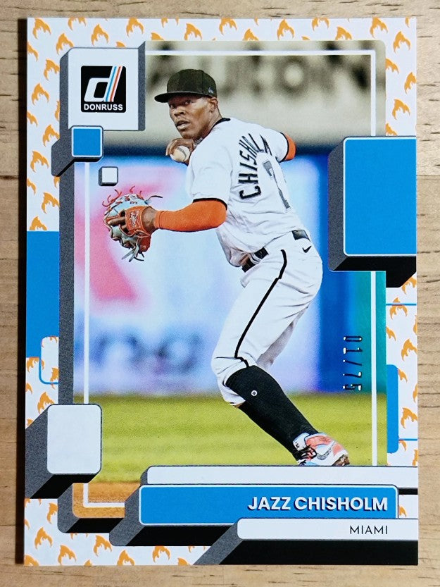 2022 Donruss On Fire #106 Jazz Chisholm