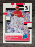 2022 Donruss #31 Tony Santillan RR RC