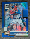 2022 Donruss Holo Blue #152 Willson Contreras