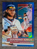 2022 Donruss Holo Blue #26 Brandon Crawford DK