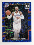 2017-18 Donruss Optic Blue Velocity #96 Carmelo Anthony