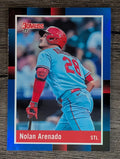 2022 Donruss Holo Blue #278 Nolan Arenado RETRO