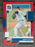 2022 Donruss Red #165 Gerrit Cole