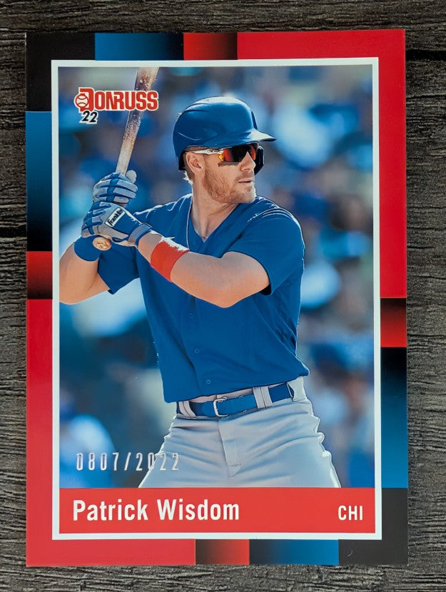 2022 Donruss Red #273 Patrick Wisdom
