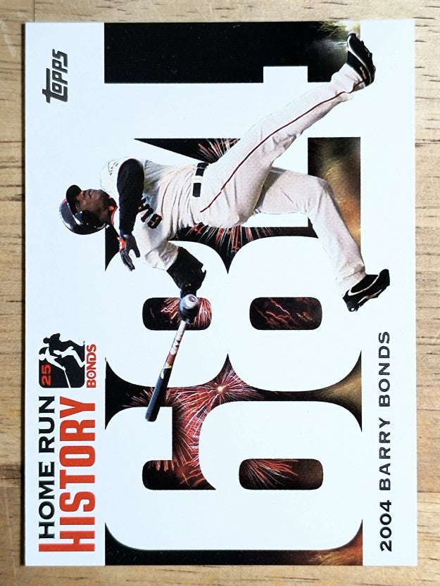 2005 Topps Barry Bonds Home Run History #684 Barry Bonds HR684