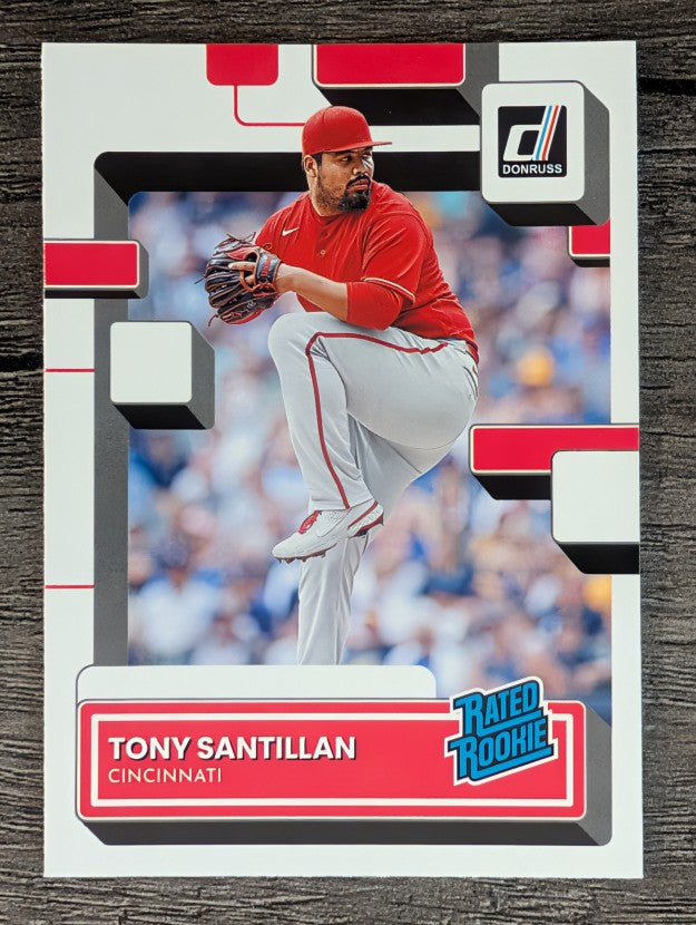 2022 Donruss #31 Tony Santillan RR RC