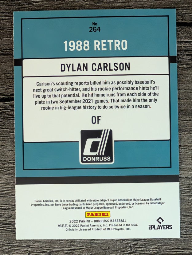 2022 Donruss Variations #264 Dylan Carlson RETRO