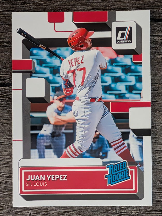 2022 Donruss #69 Juan Yepez RR RC