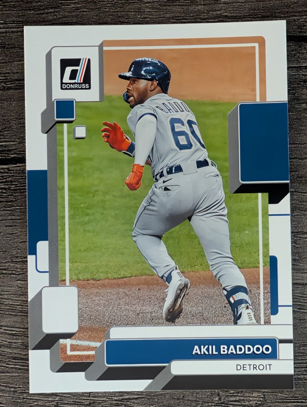 2022 Donruss #161 Akil Baddoo