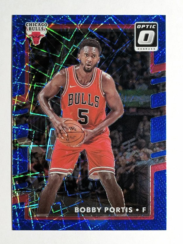 2017-18 Donruss Optic Blue Velocity #23 Bobby Portis