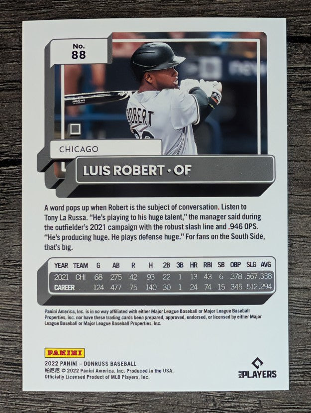 2022 Donruss #88 Luis Robert