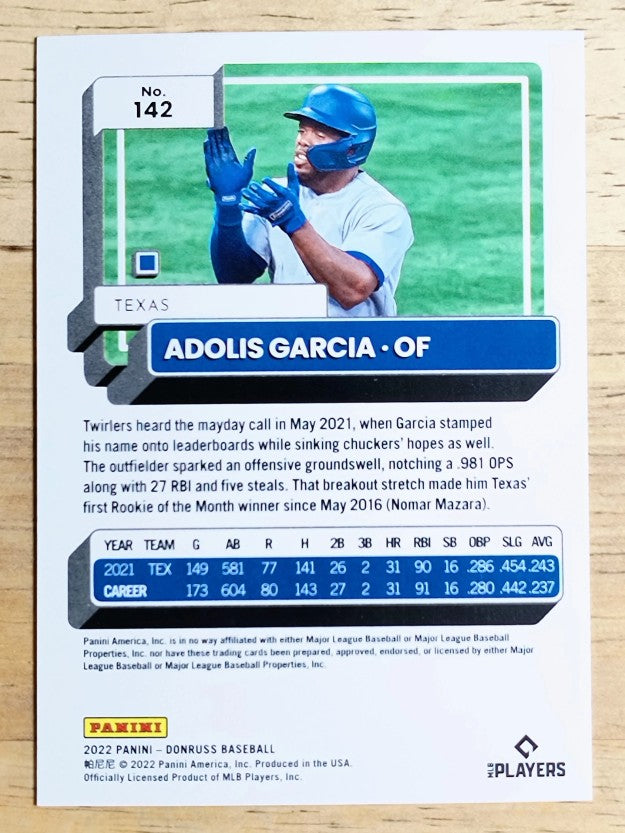 2022 Donruss #142 Adolis Garcia