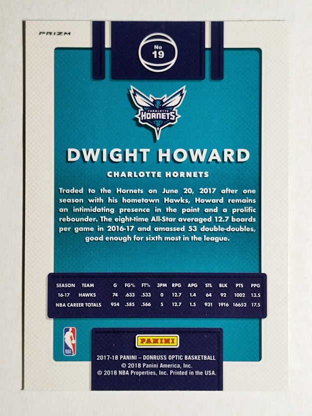 2017-18 Donruss Optic Blue Velocity #19 Dwight Howard