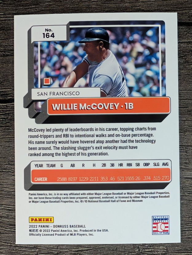 2022 Donruss #164 Willie McCovey