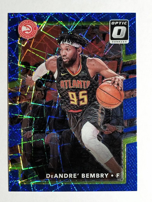 2017-18 Donruss Optic Blue Velocity #1 DeAndre' Bembry