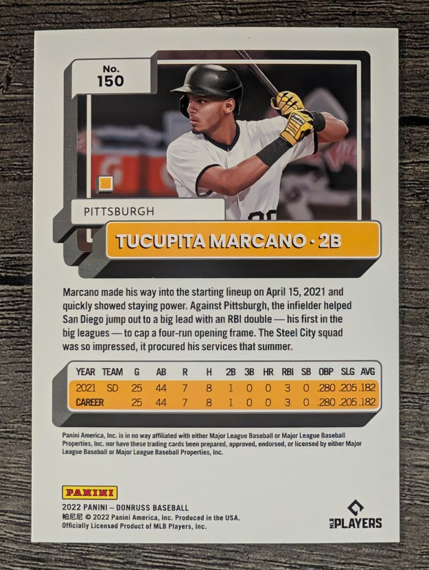 2022 Donruss #150 Tucupita Marcano