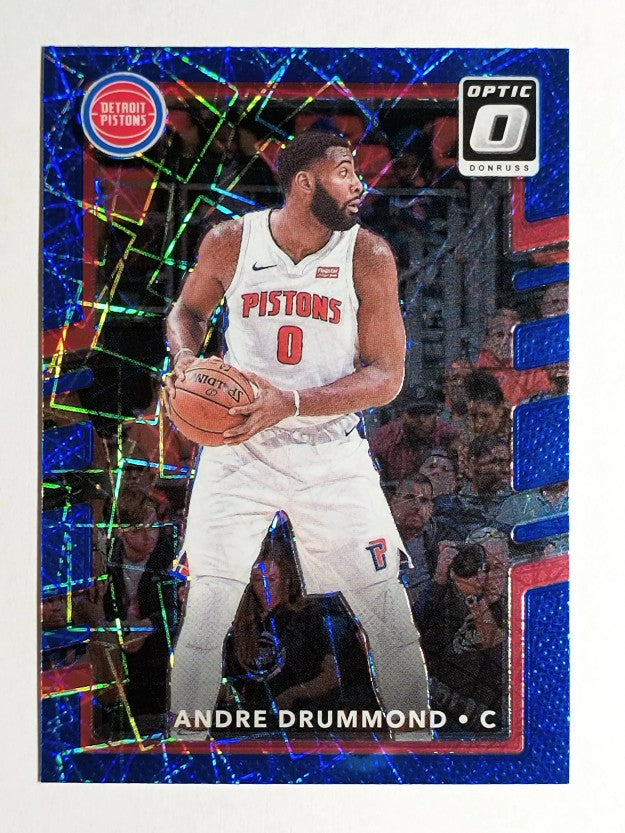 2017-18 Donruss Optic Blue Velocity #43 Andre Drummond